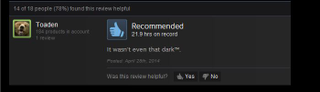 Illustration for article titled Dark Souls II, As Told By Steam Reviews